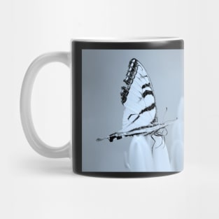 Swallowtail butterfly ~ on lily buds Mug